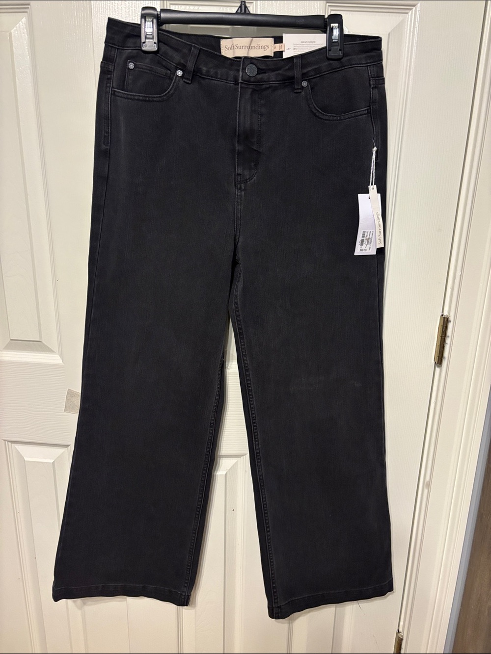 Soft Surroundings Ultimate Denim Wide Leg Jeans